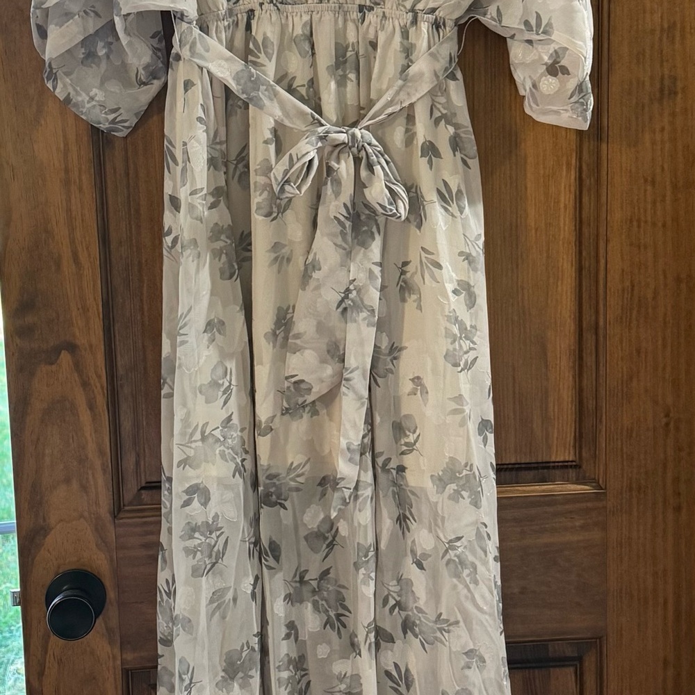 Floral Off-Shoulder Dress